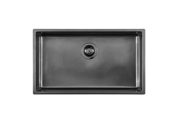 UNIKA 710 VINTAGE GUN METAL SOUS PLAN, Eviers