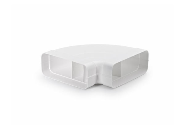 Connecteur coudé 90° horiz. section rectangulaire, Accessoires et compléments