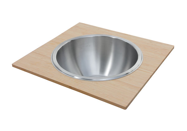 PLANCHE BAMBOU AVEC CUVE INOX, Accessories e Complements