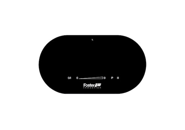 TOUCH CONTROL 4 FOYERS RONDS NOIR, Induction Hobs