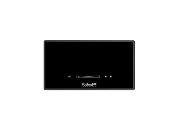 TOUCH CONTROL 3 FOYERS CARRÉ NOIR, Table induction