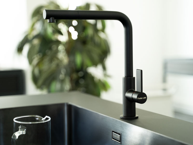 Matt Black mixer taps