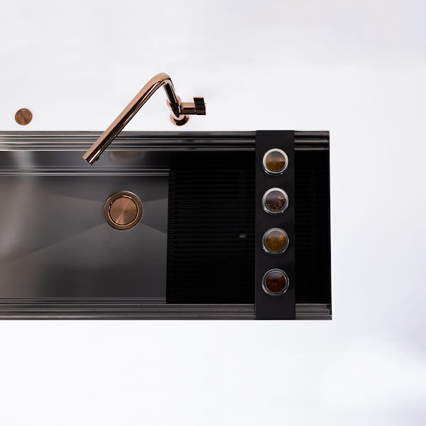 Acciaio inox PVD Gun Metal 