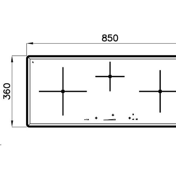 Table de cuisson Ognidove