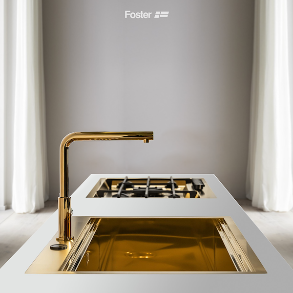 Acciaio inox PVD Oro 