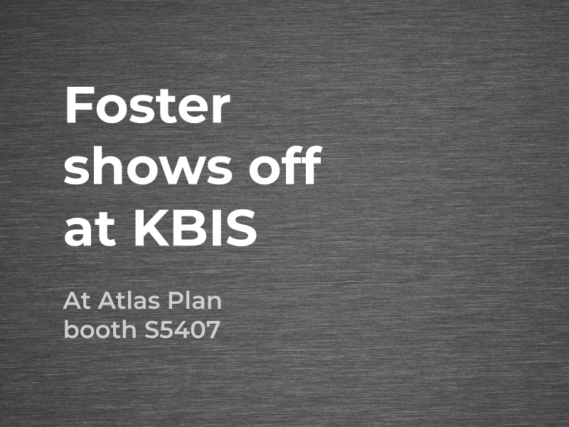 Foster PVD se présente au salon KBIS 2022