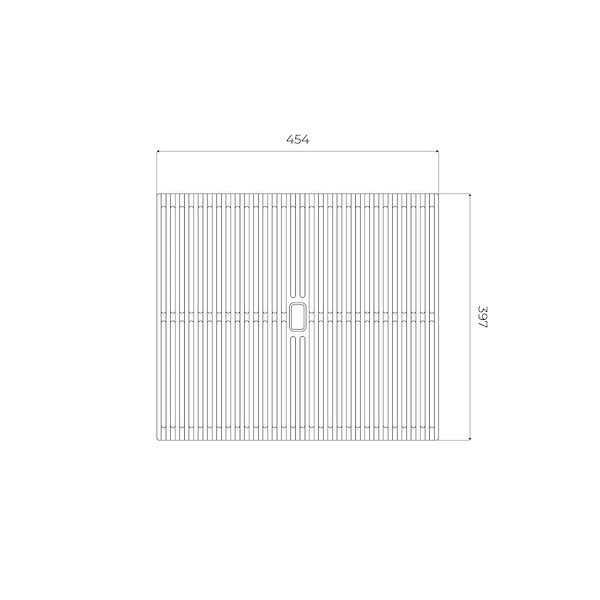GRILLE NOIRE POUR EVIERS OPERA
