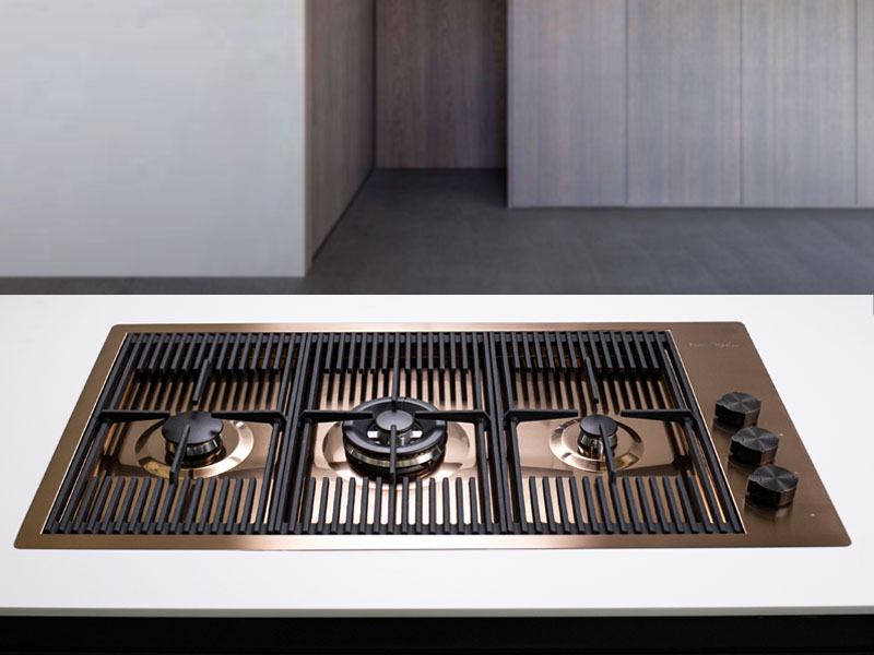 Milano 3 Bruleurs Copper