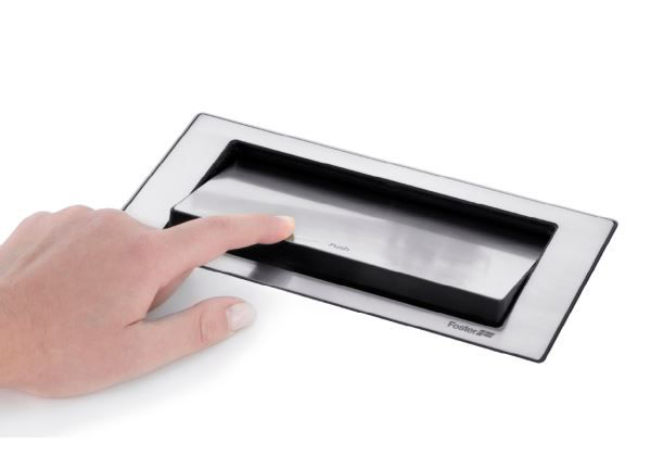 SUPPORT DE PRISE VERSO INOX