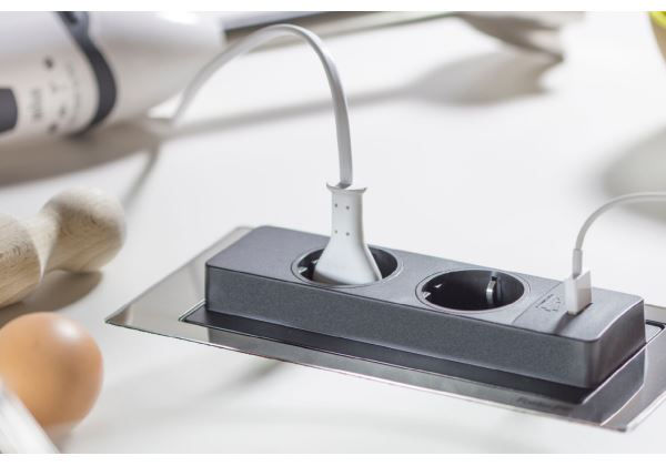 SUPPORT DE PRISE VERSO GUN METAL